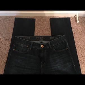 DL1961 Women’s Coco mid rise curvy straight